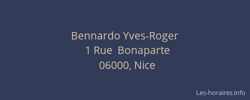 Bennardo Yves-Roger