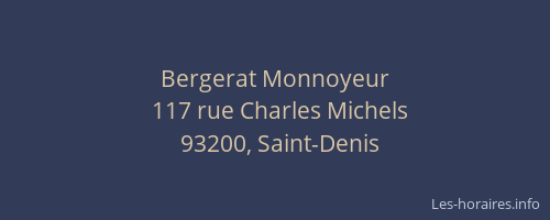 Bergerat Monnoyeur