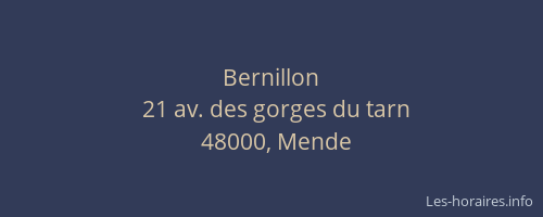 Bernillon