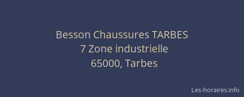 Besson Chaussures TARBES