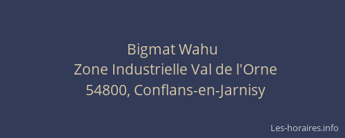 Bigmat Wahu