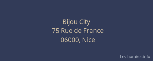 Bijou City