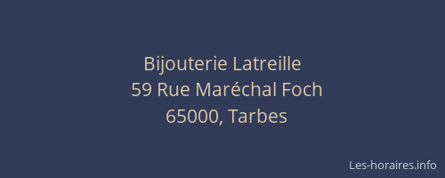 Bijouterie Latreille