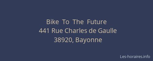 Bike  To  The  Future
