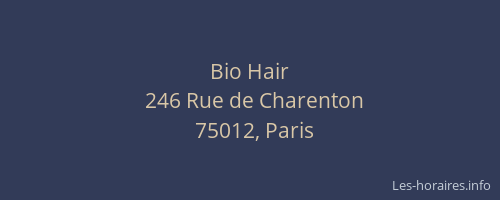 Bio Hair