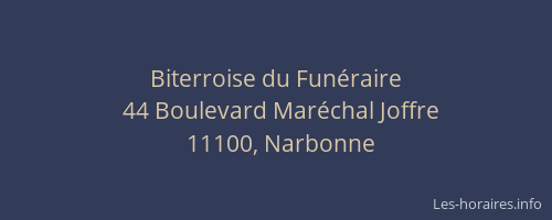 Biterroise du Funéraire