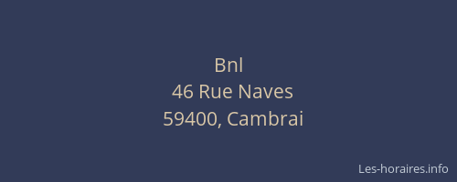 Bnl