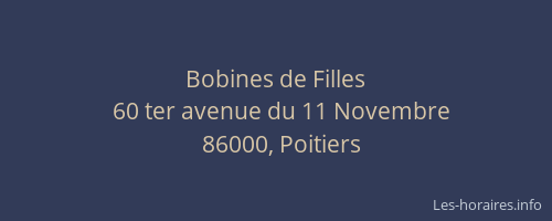 Bobines de Filles