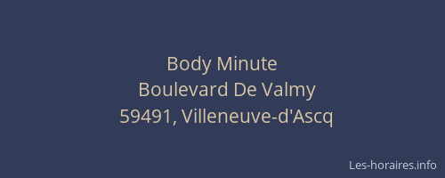 Body Minute