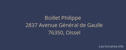 Boillet Philippe