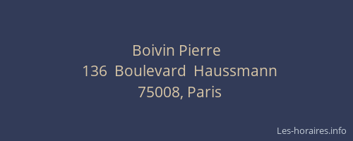 Boivin Pierre