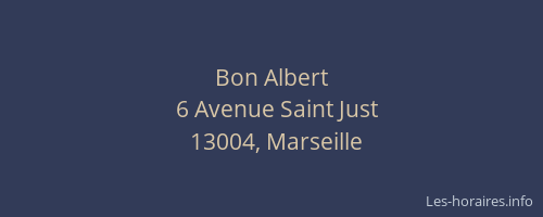 Bon Albert