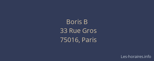 Boris B