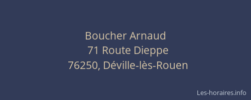 Boucher Arnaud