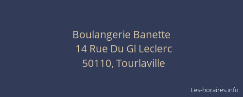 Boulangerie Banette