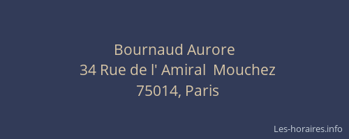 Bournaud Aurore