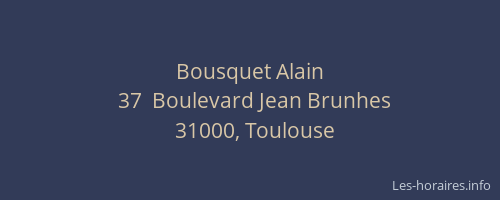 Bousquet Alain
