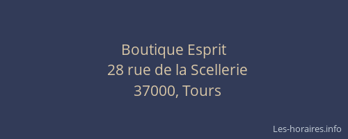 Boutique Esprit