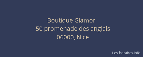 Boutique Glamor