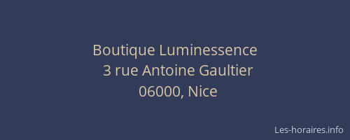 Boutique Luminessence