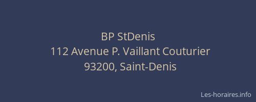 BP StDenis