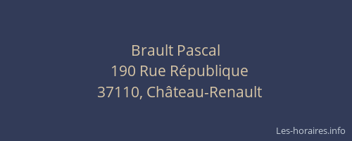 Brault Pascal