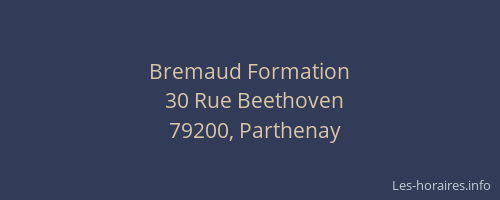 Bremaud Formation