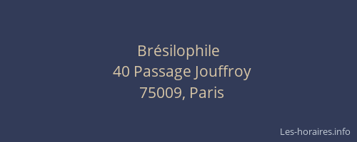 Brésilophile