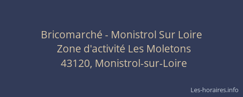 Bricomarché - Monistrol Sur Loire