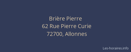 Brière Pierre