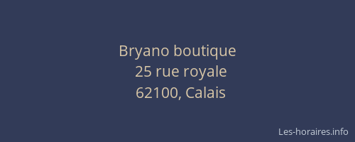 Bryano boutique