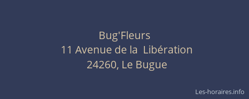 Bug'Fleurs