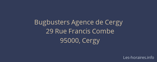 Bugbusters Agence de Cergy