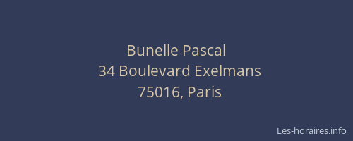 Bunelle Pascal