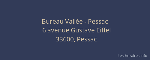 Bureau Vallée - Pessac