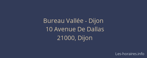 Bureau Vallée - Dijon