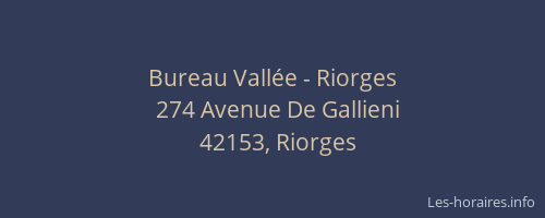 Bureau Vallée - Riorges