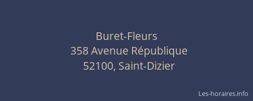 Buret-Fleurs