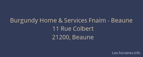 Burgundy Home & Services Fnaim - Beaune