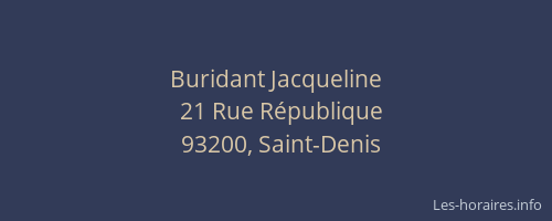 Buridant Jacqueline