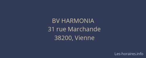 BV HARMONIA