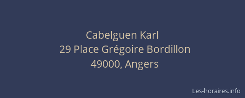 Cabelguen Karl