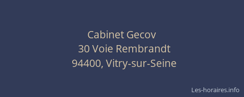 Cabinet Gecov