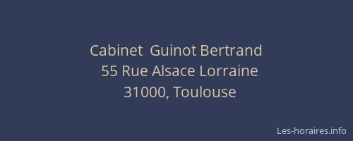 Cabinet  Guinot Bertrand