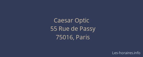 Caesar Optic