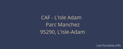 CAF - L'Isle Adam