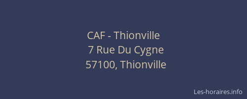 CAF - Thionville