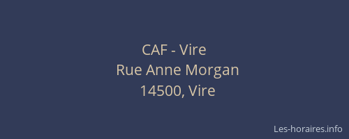 CAF - Vire