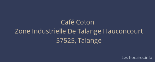 Café Coton