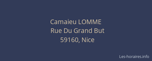 Camaieu LOMME